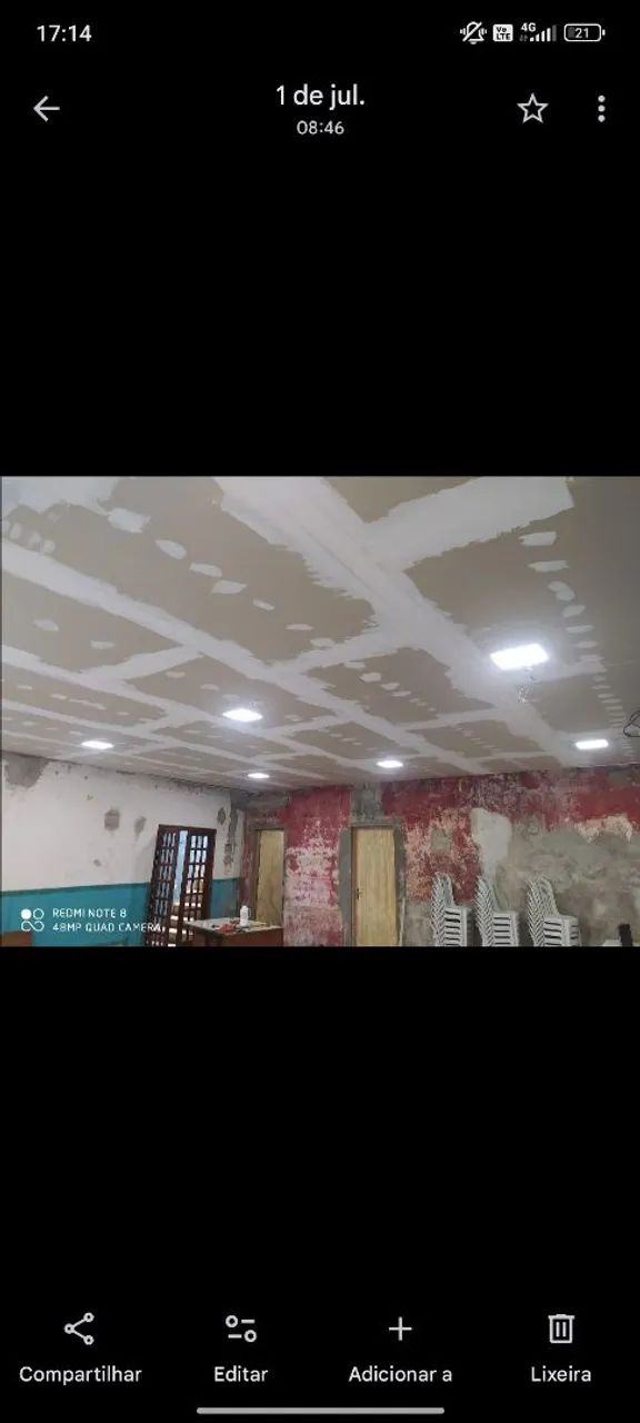 Parede , divisórias de drywall e forro... - Foto 2