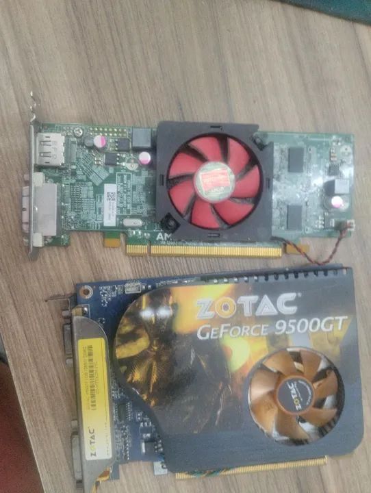 Zotac Geforce Nvidia Geforce 9500 Gt 1gb Zotac Geforce 9500 Gt 1gb Placa De  Vídeo Zotac GeForce 9500GT