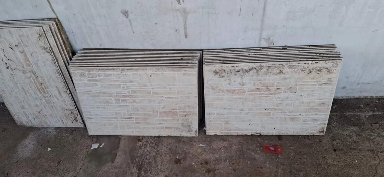 Pisos de cerâmica com design de tijolinhos
