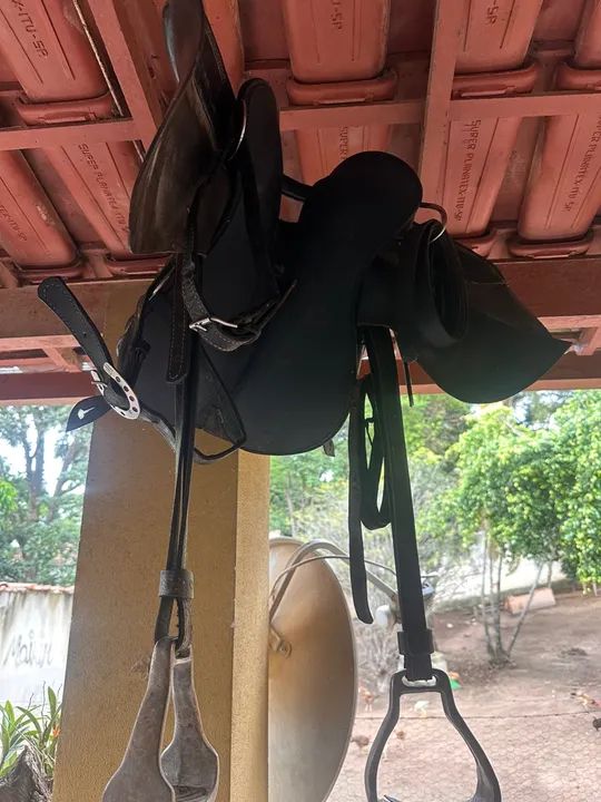 Sela de Couro usada - Foto 3