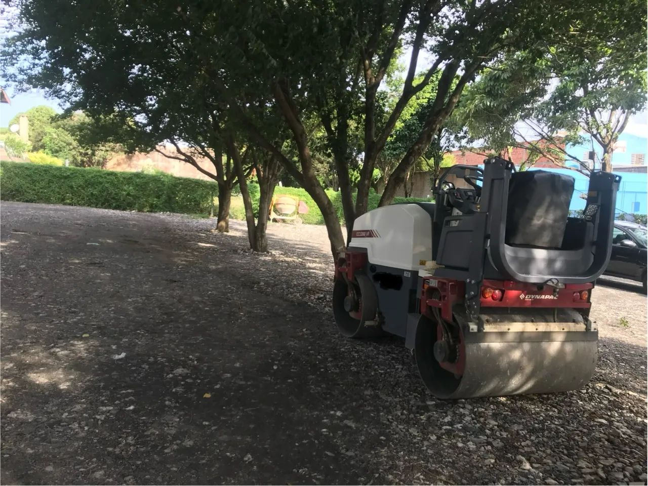 Locação Rolo compactador