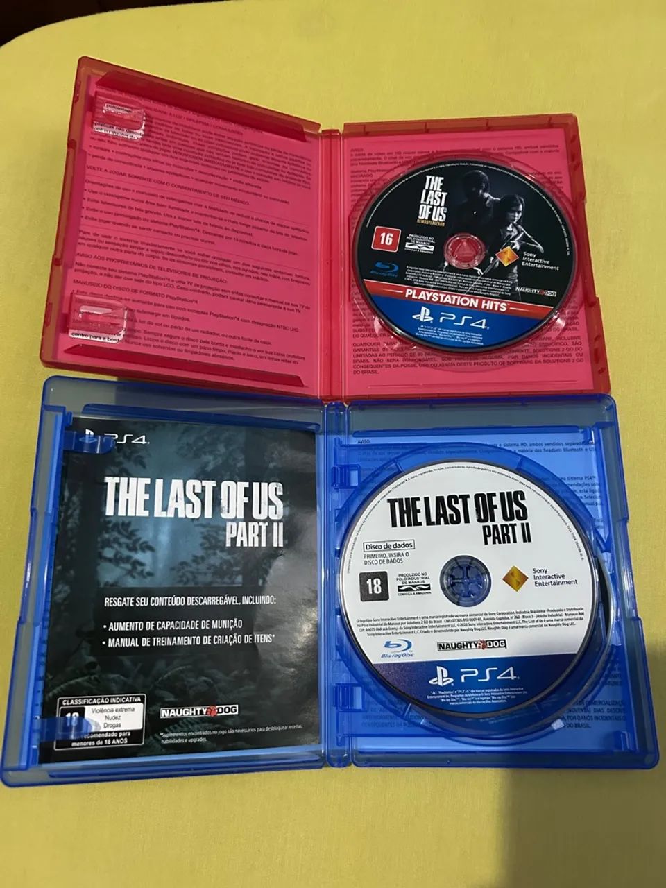The last of us 1 remaster + the last of us part 2 seminovos ps4 - Foto 4