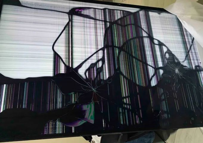 Placa Tc-40d400b Tv Panasonic Com Fonte Cabos Kit Completo - Foto 6