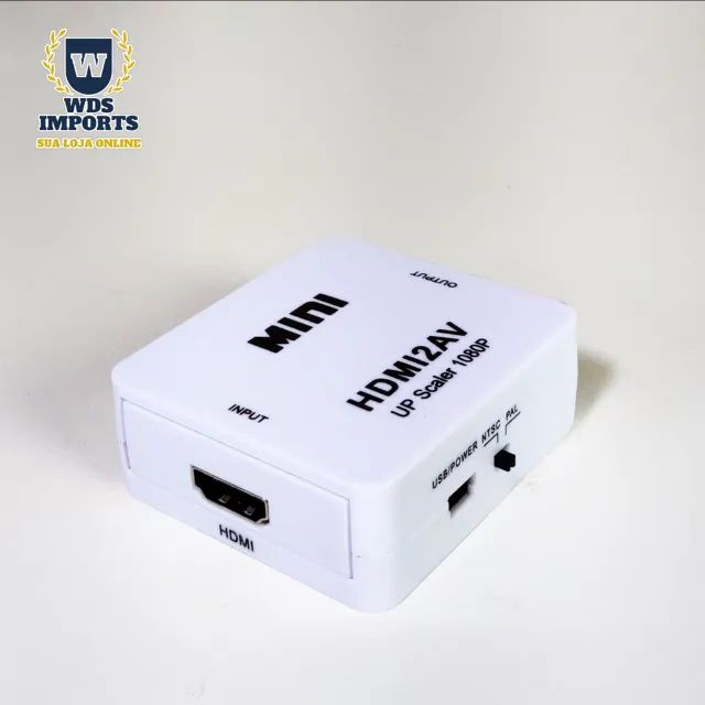Conversor de video Hdmi para Av Rca