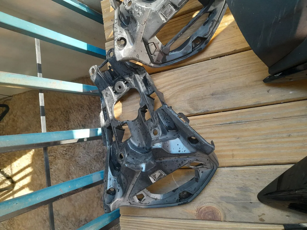 Par de carenagens laterais Honda fan 160