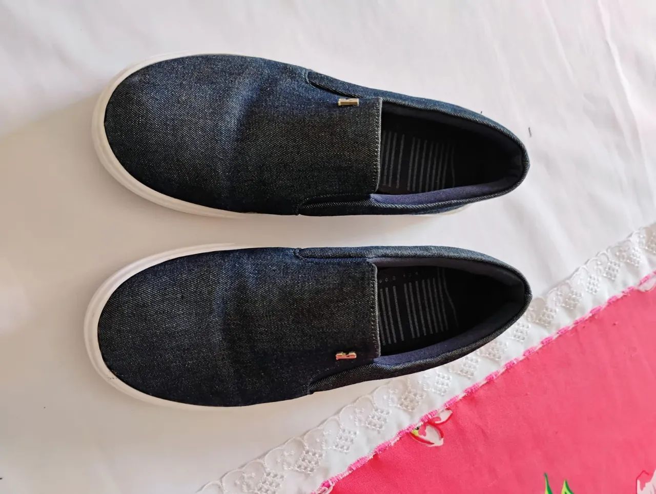 Tênis jeans azul  - Foto 2