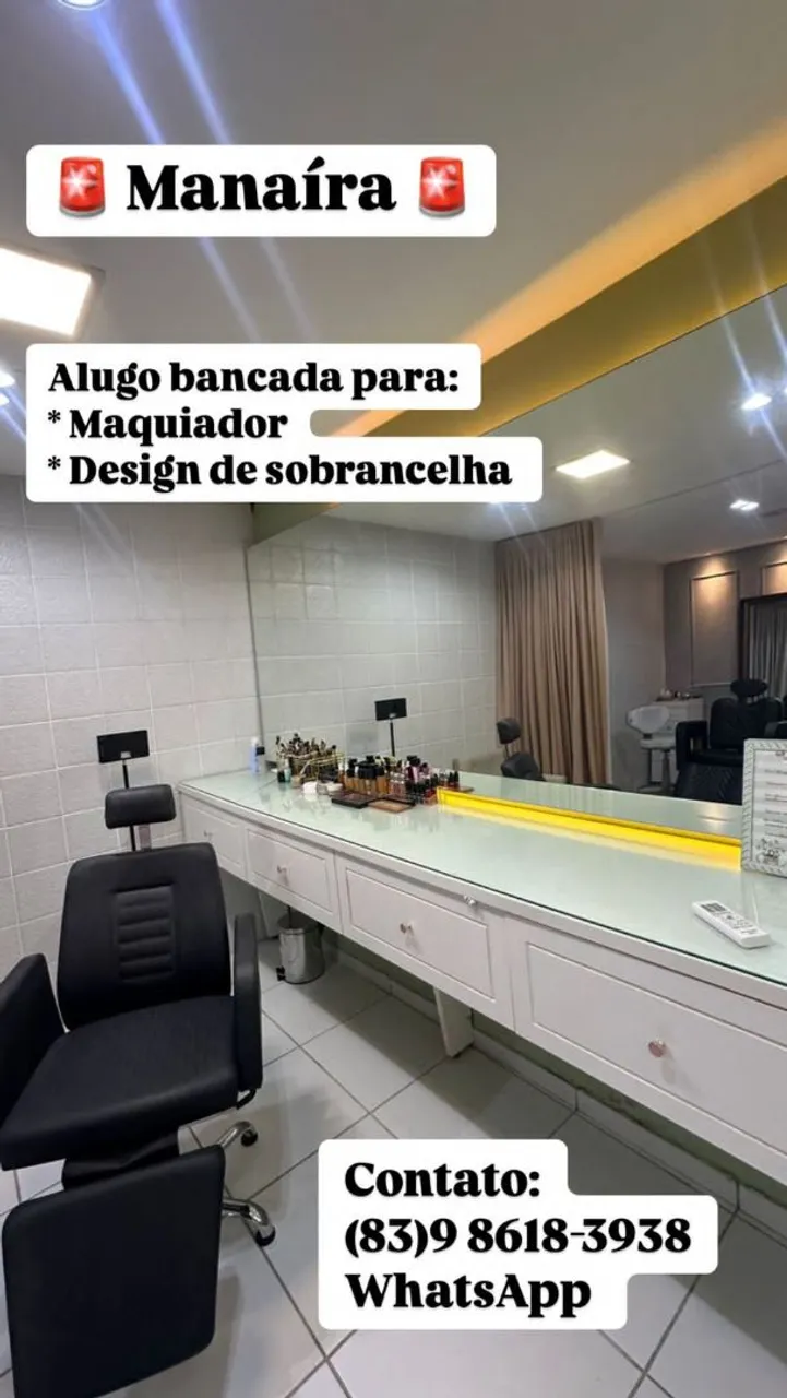 Aluguel de Bancada em Manaíra