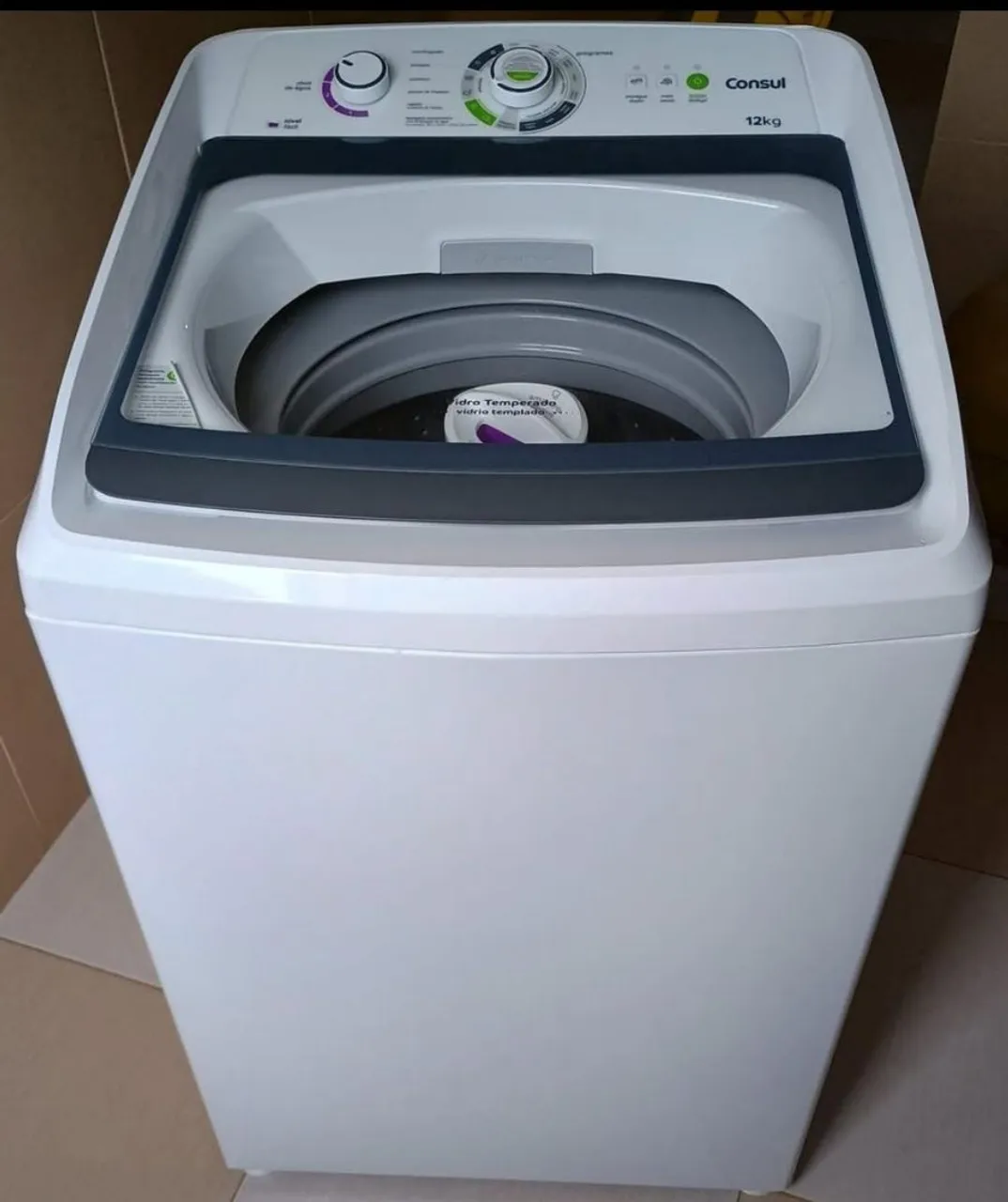 Vendendo essa linda máquina de lavar roupa marcar consul 12kg turbo cesto de inox