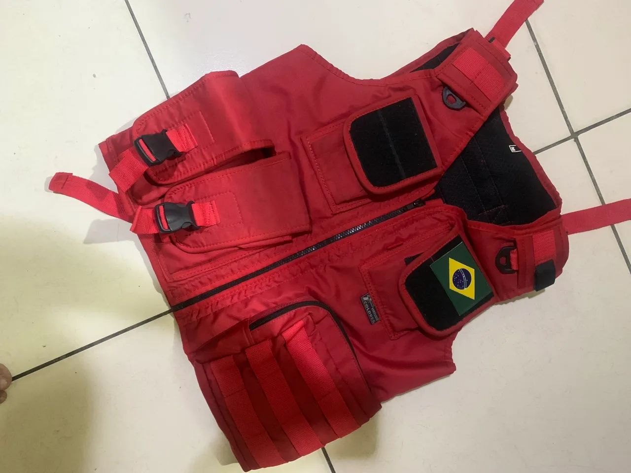 Colete de bombeiro 