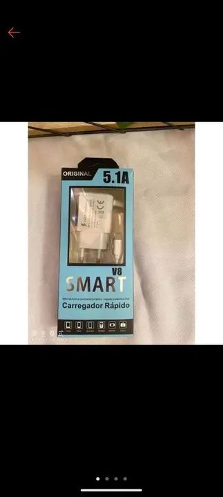 carregador celular tipo C ou V8 micro usb - Foto 2