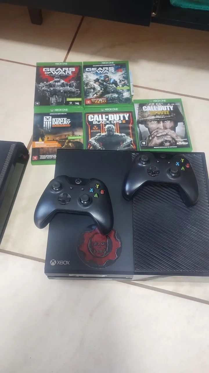 Xbox One + 6 Jogos e kinect 