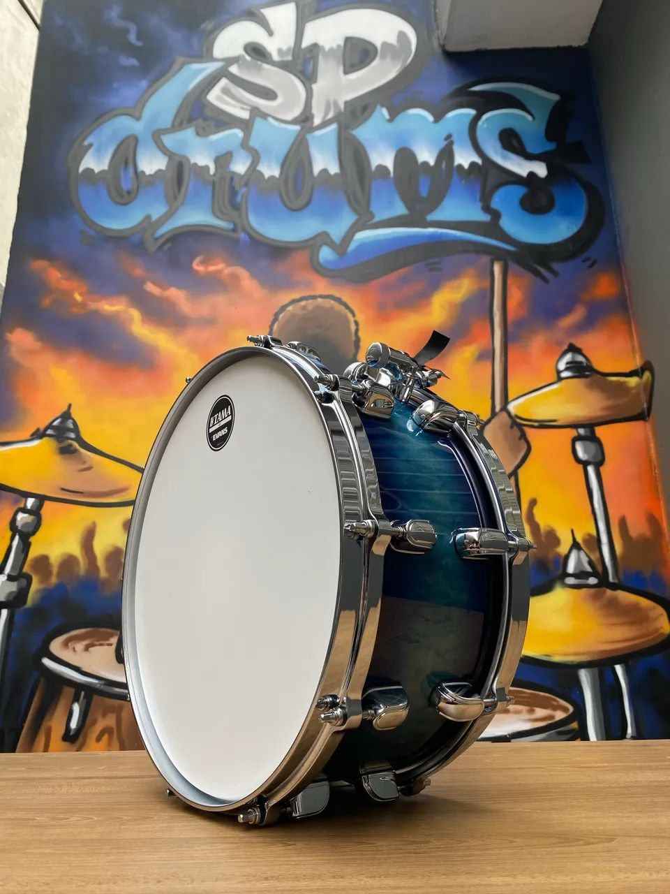 Caixa Tama Starclassic 14x6,5 Madeira Maple Aros Die Cast Cor