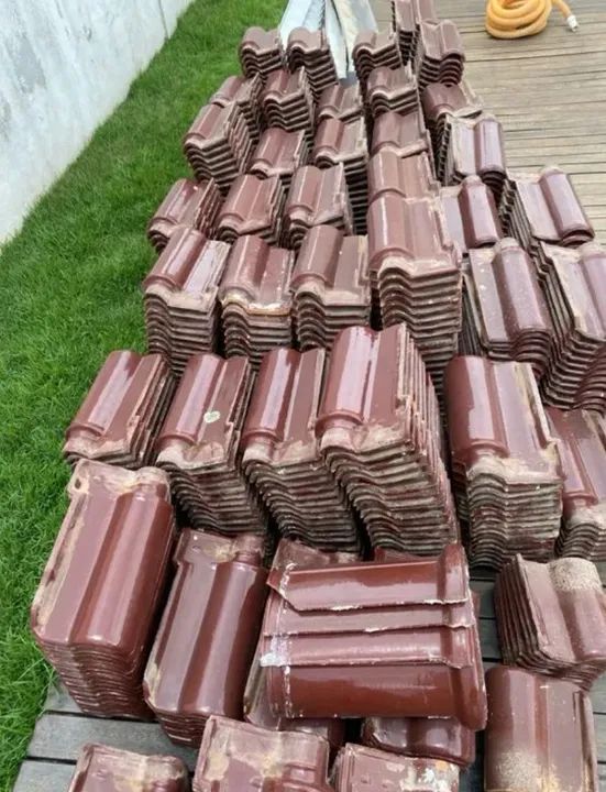 Telhas esmaltadas usadas - Foto 2