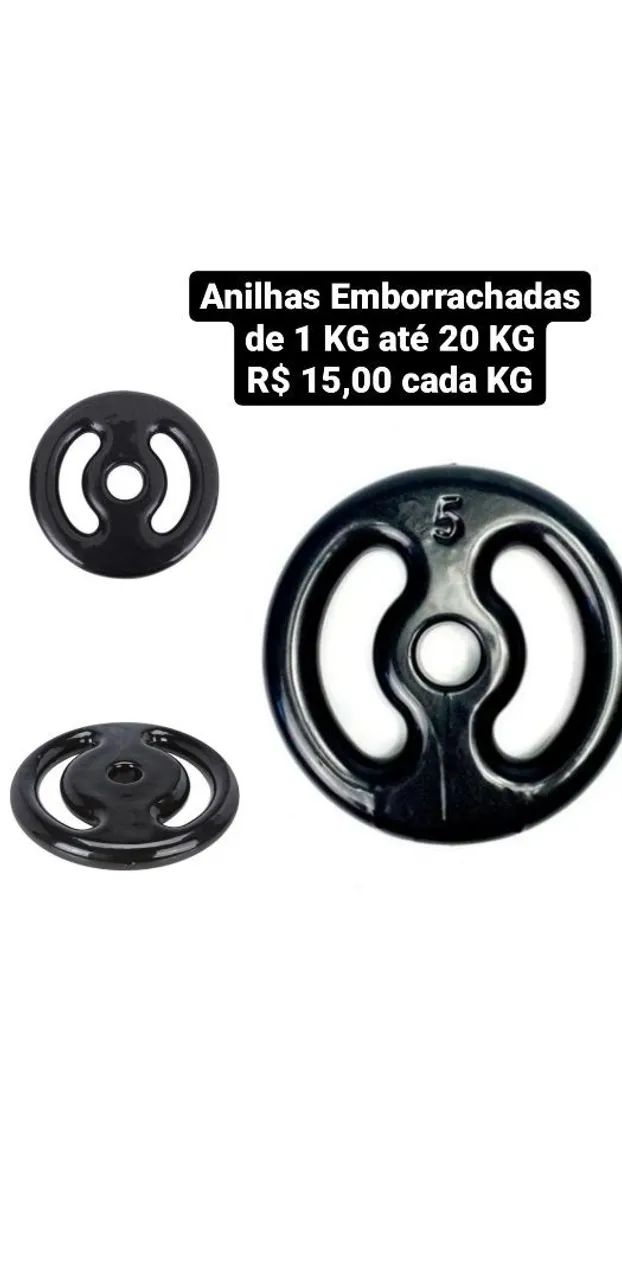 Kettlebells, Halteres e Anilhas- Diversos Pesos - Foto 5