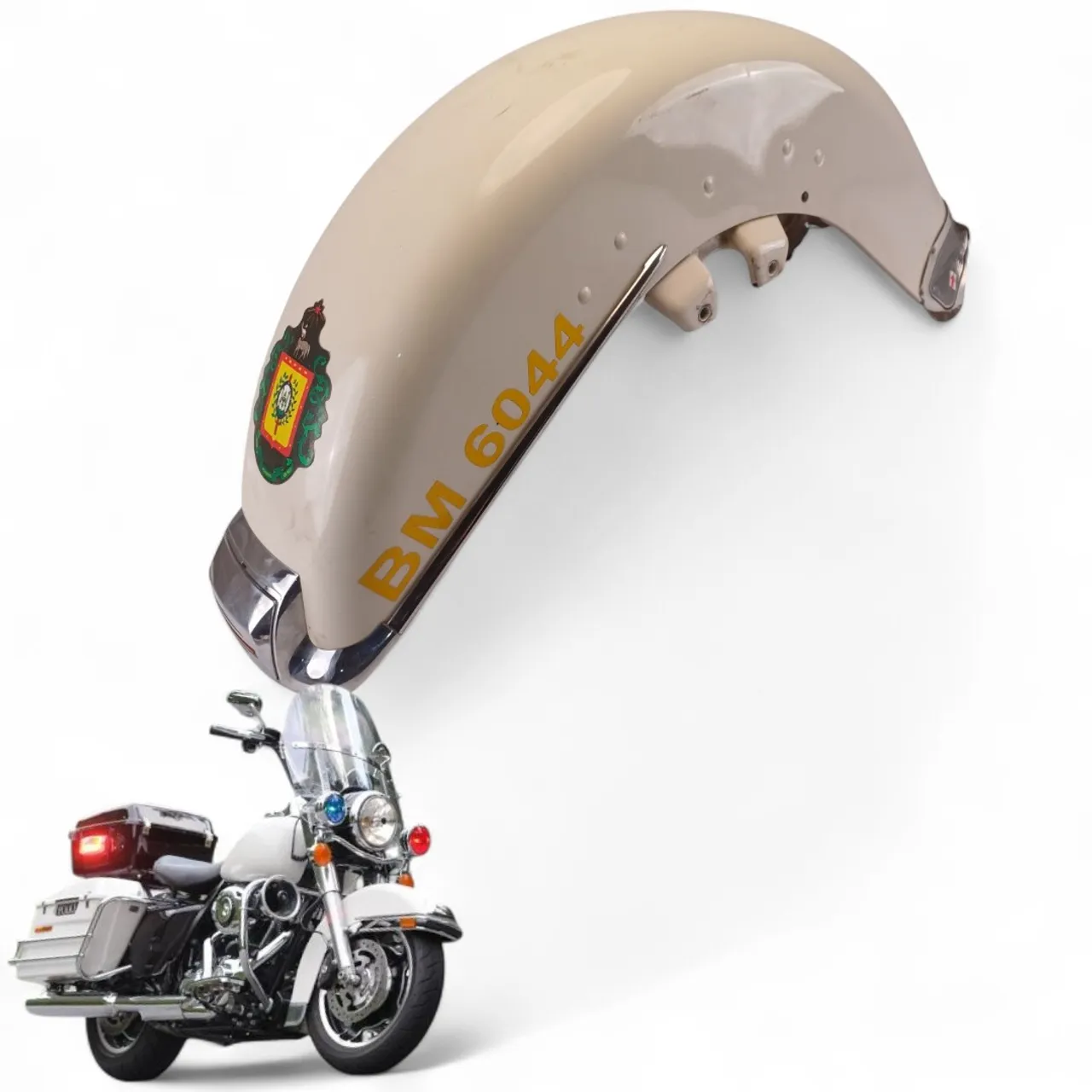Para-lamas Dianteiro Harley Road King Police 07 08 2009 2010