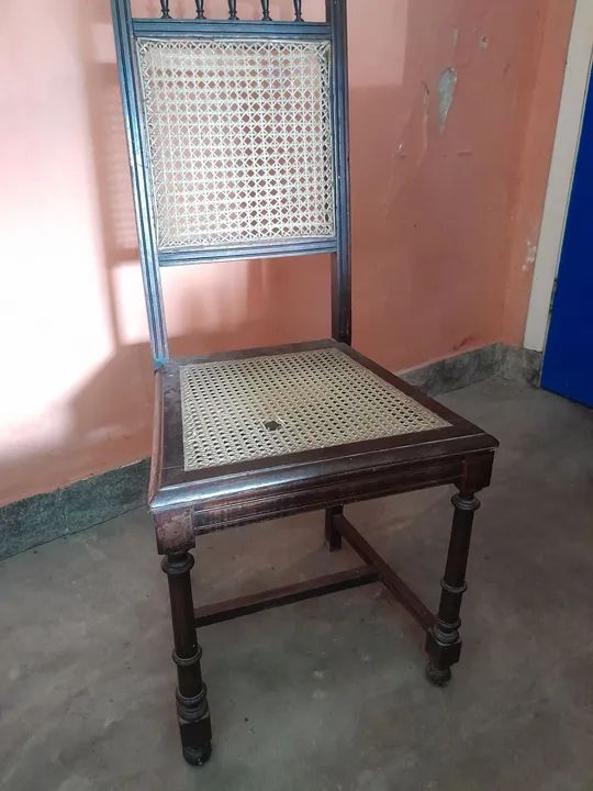 Cadeira palhinha Vintage 1930