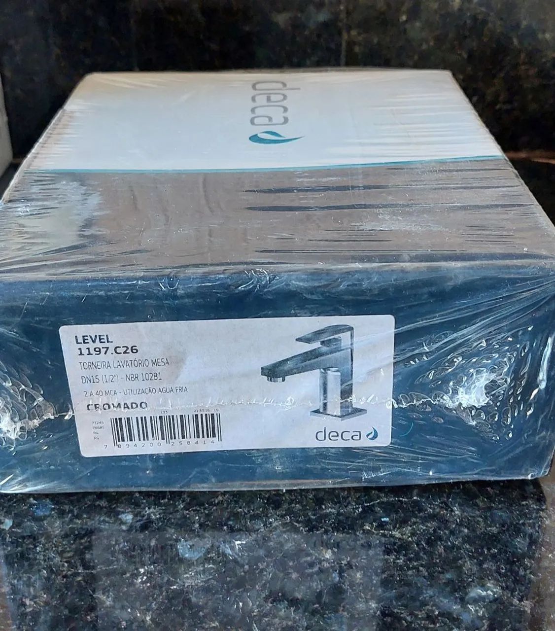Torneira Deca Level 1197.C26 Mesa Cromada