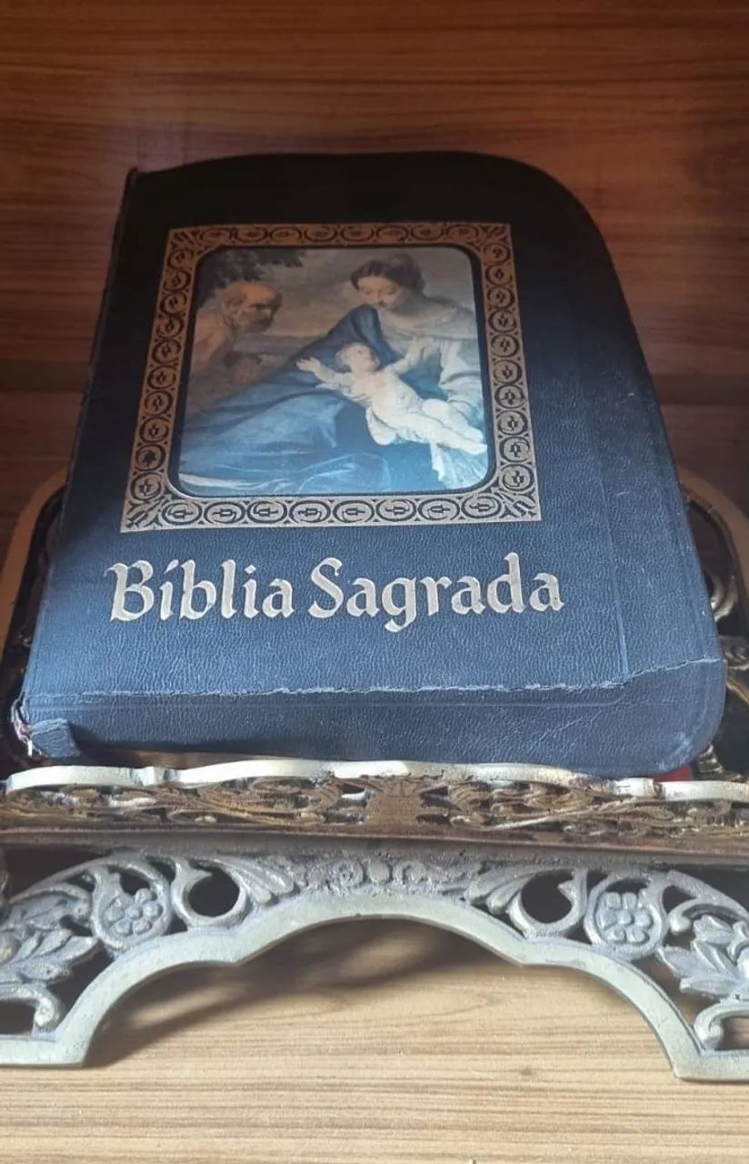  Biblia Sagrada com Suporte de Metal  - Foto 4
