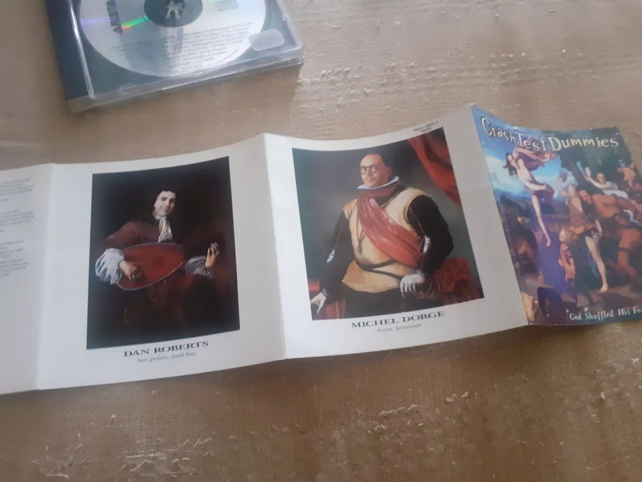 CRASH TEST DUMMIES CD GOD SHUFFLED HIS FEET - Foto 5