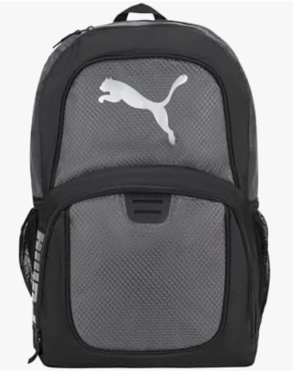 MOCHILA PUMA CONTENDER PRATA E PRETA