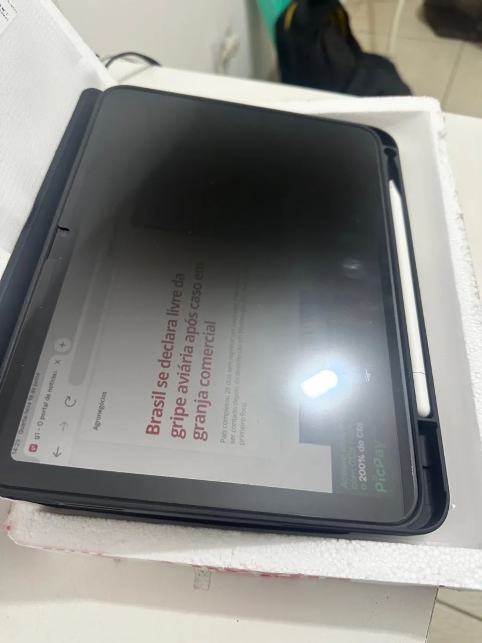 Protetor de Tela Anti privacidade removível para iPad 10.9 / 10ªGen - Foto 4