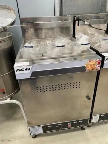 Fritadeira a Gás Industrial 44 Litros 3 Cestos Alta Produção