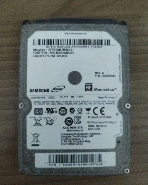 HD 500GB SAMSUNG zerado