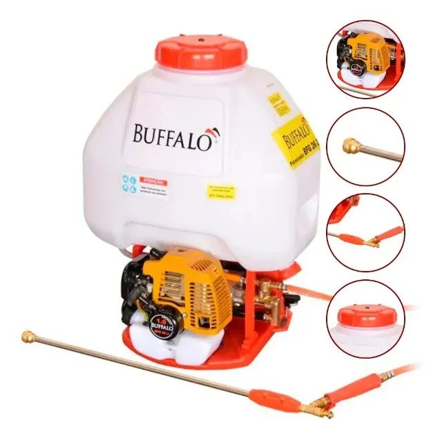 Pulverizador Costal Bfg 26a Gasolina 1.0cv Cerâmica Buffalo - Foto 2