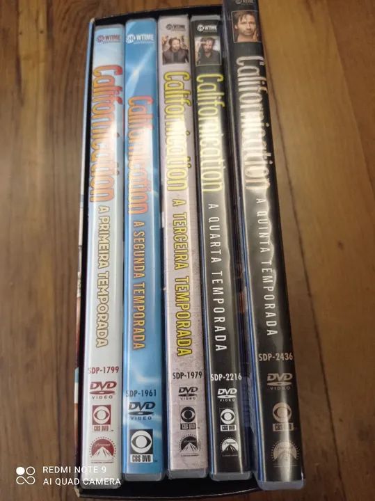 Caixa Californication - 5 Temporadas Completas - DVD - Foto 2