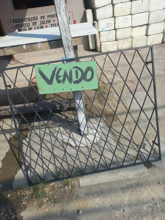 Rede de proteção em ferro