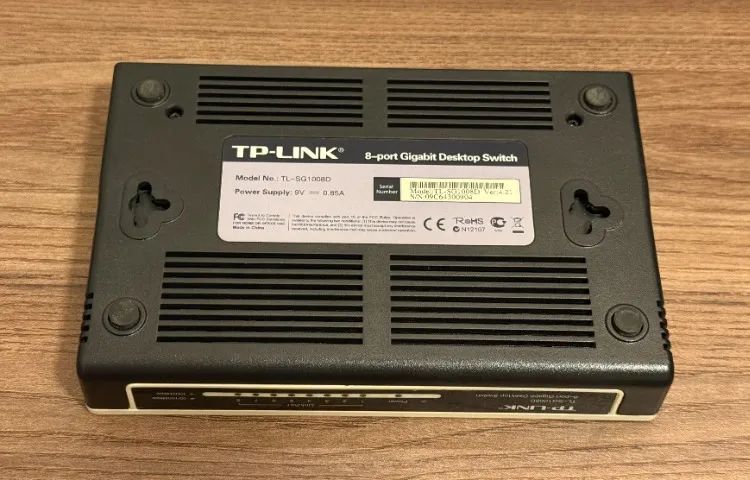 Switch TP-LINK 8 portas64317906072833123