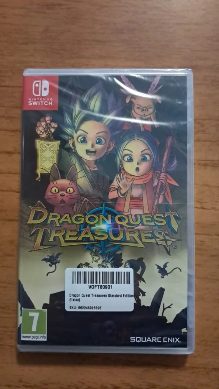 Dragon Quest Treasures - Nintendo Switch (Lacrado)