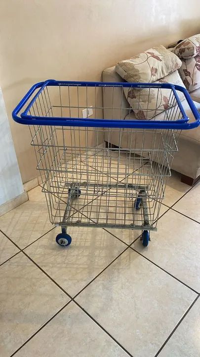 Carrinho De Compras 215 Litros - Com Repartição