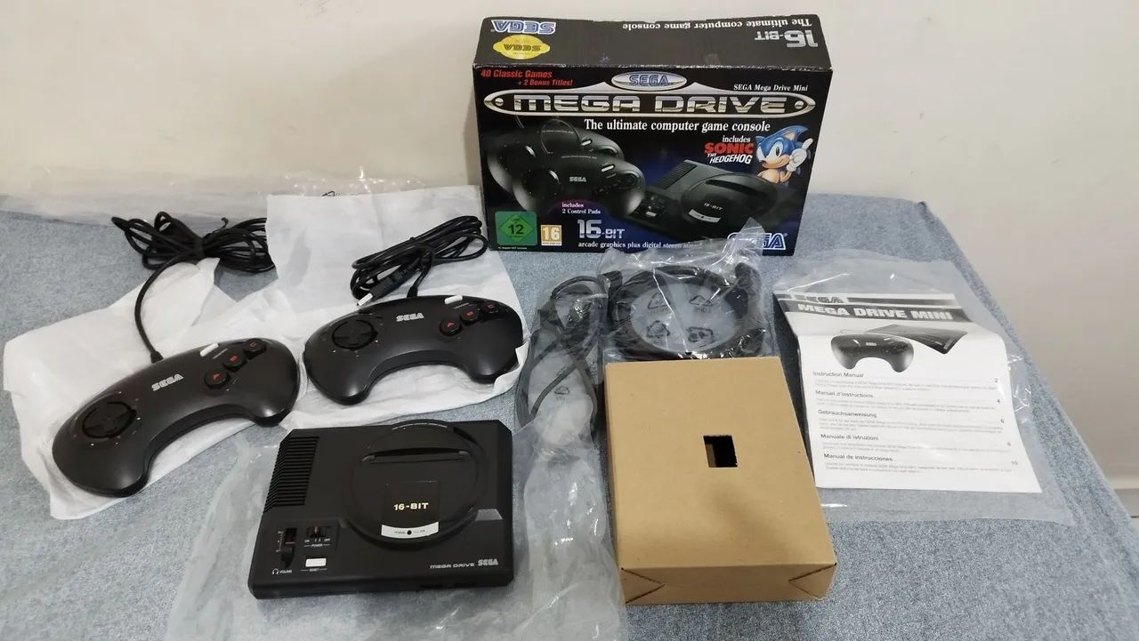 Console Mega driver Mini Europeu  - Foto 3