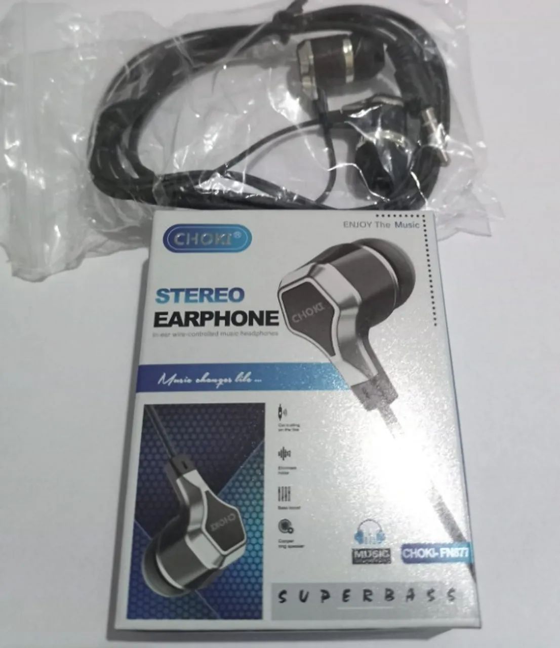 FONE COM FIO VÁRIAS CORES E ESTILOS - Foto 6