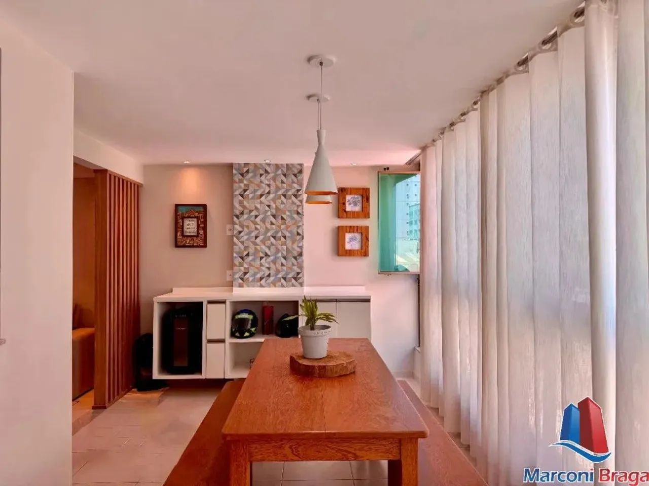 Apartamento à venda em Guarapari-ES, na Praia do Morro, com 3 quartos, 1 suíte e 100m² de  - Foto 3