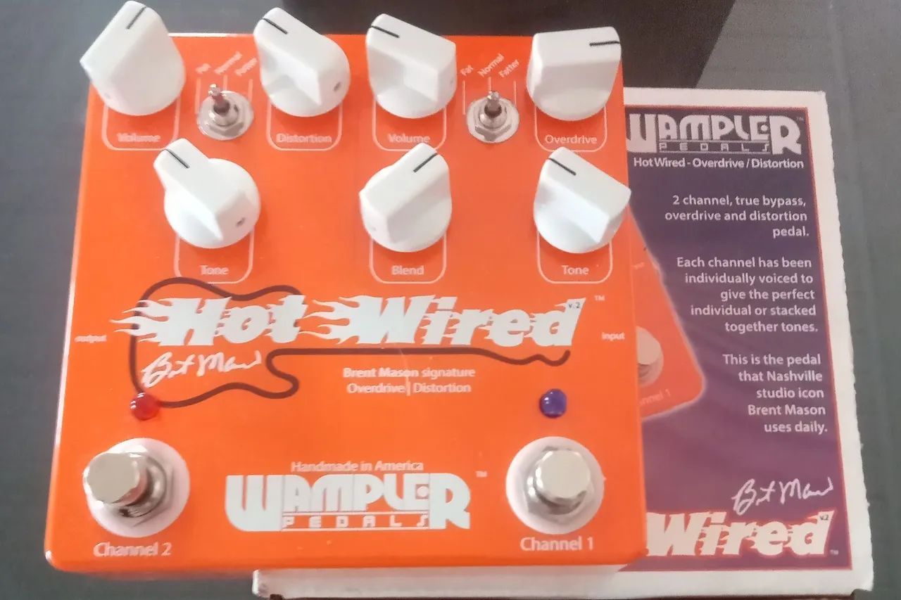 Pedal Wampler Hot Wired V2 - Instrumentos musicais - Vila Monte