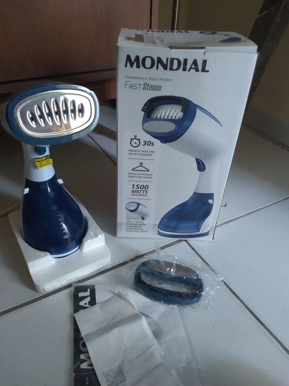 Passador de Roupa a Vapor Mondial Fast Steam - Foto 5