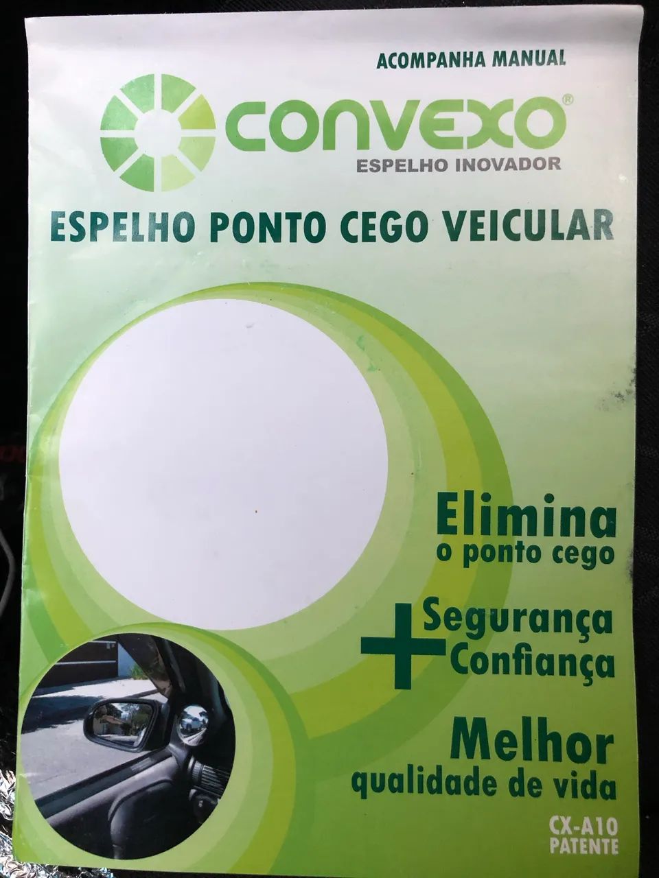 Espelho de Carro Ponto Cego original - Foto 4