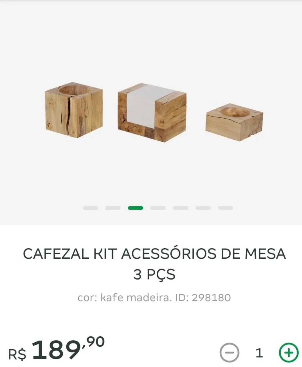 CAFEZAL KIT ACESSÓRIOS DE MESA 3 PCS - Foto 3