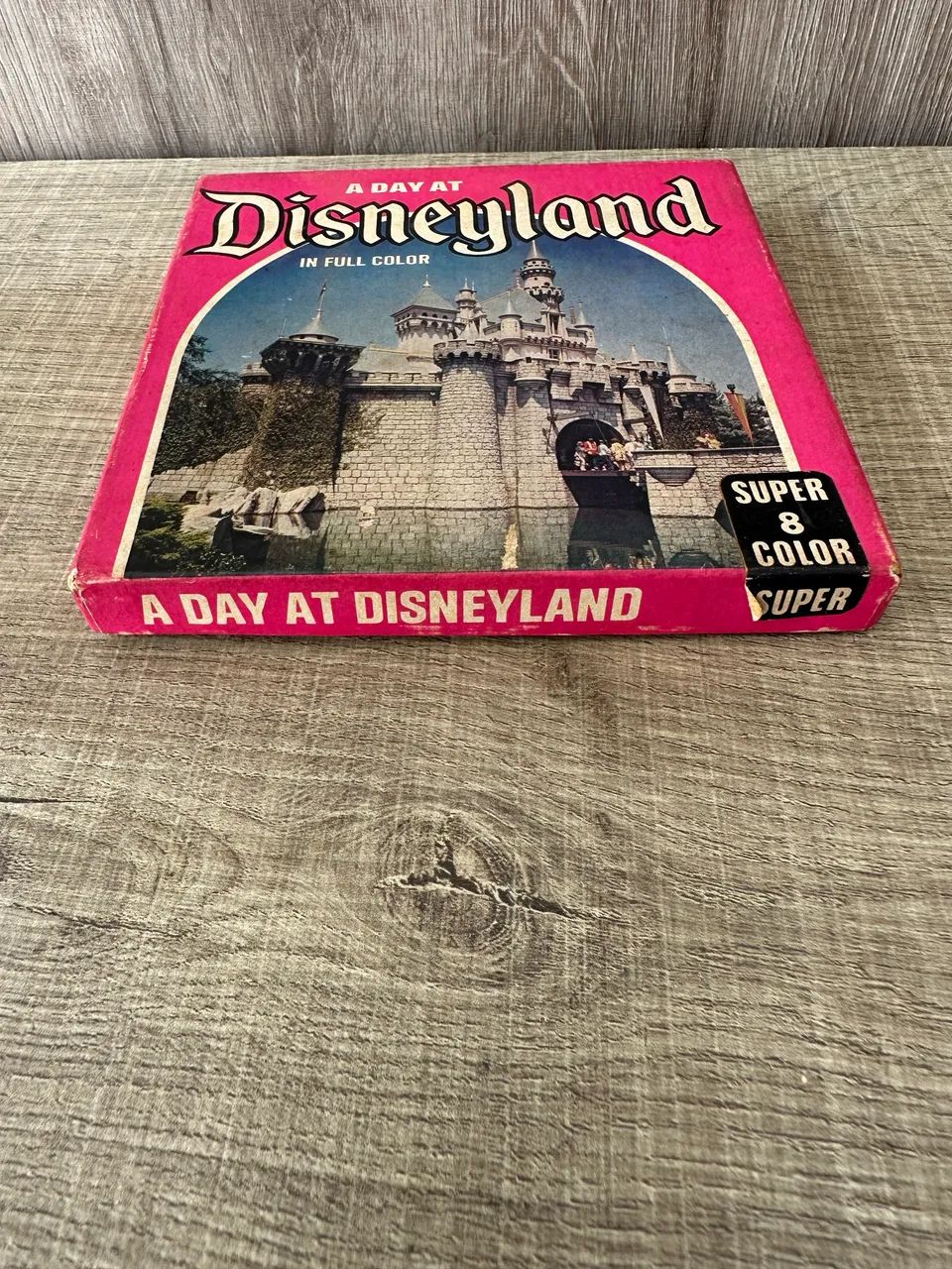 Raridade Vintage Filme A Day at Disneyland Super 8 Color Walt