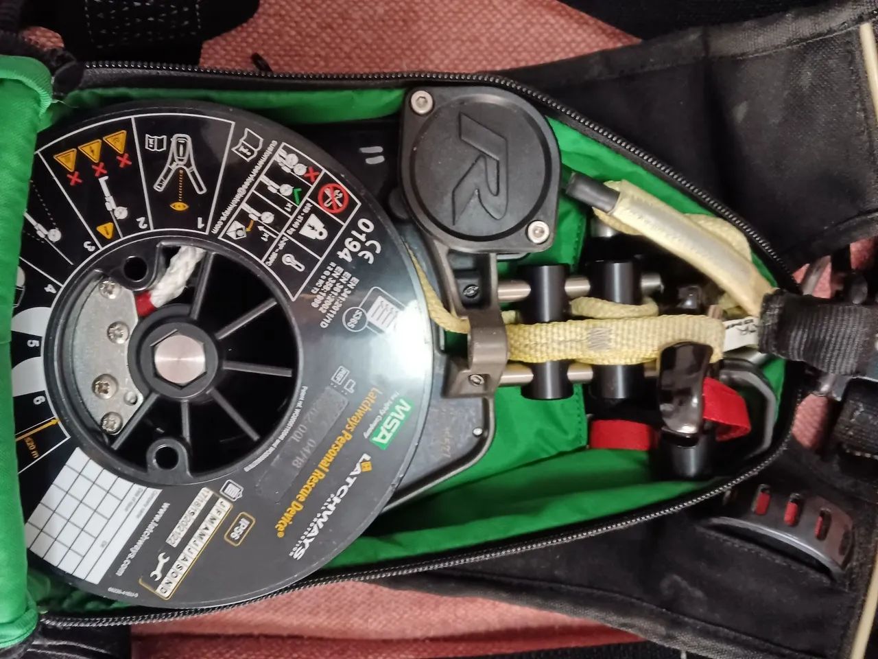 Kit 4 detectores 4 gases e resgatador MSA - Foto 3