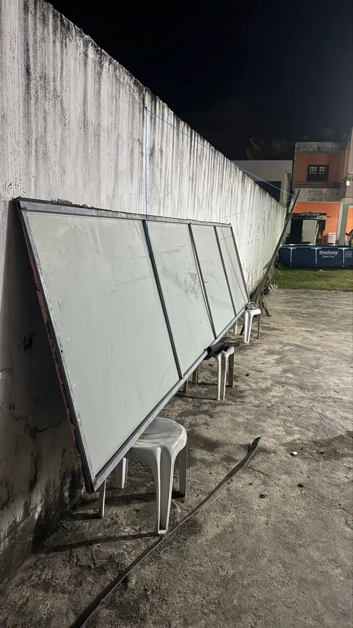 Placa para faixada 
