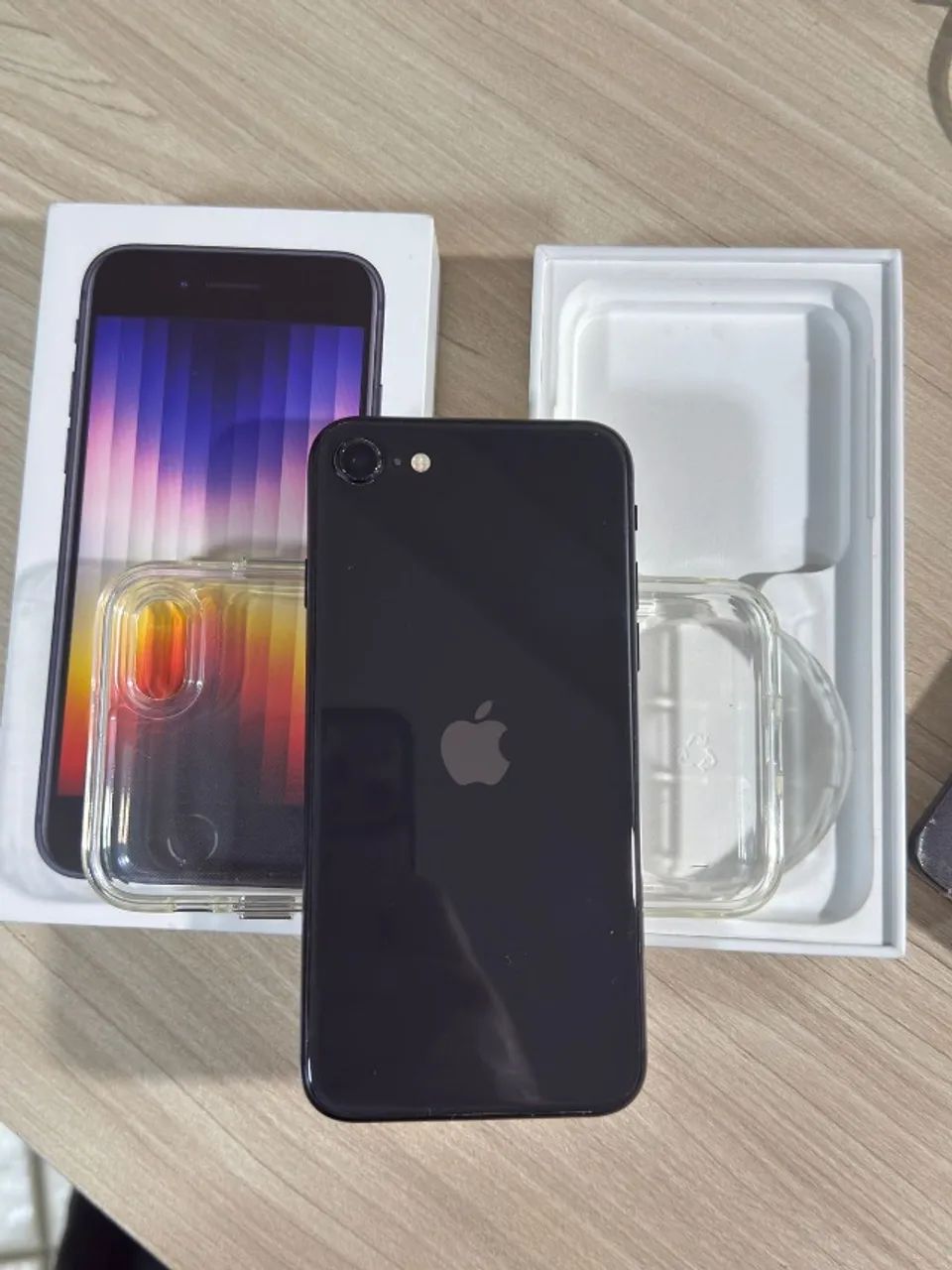 iPhone SE 2 64GB Preto Novíssimo Todo Original  - Foto 3
