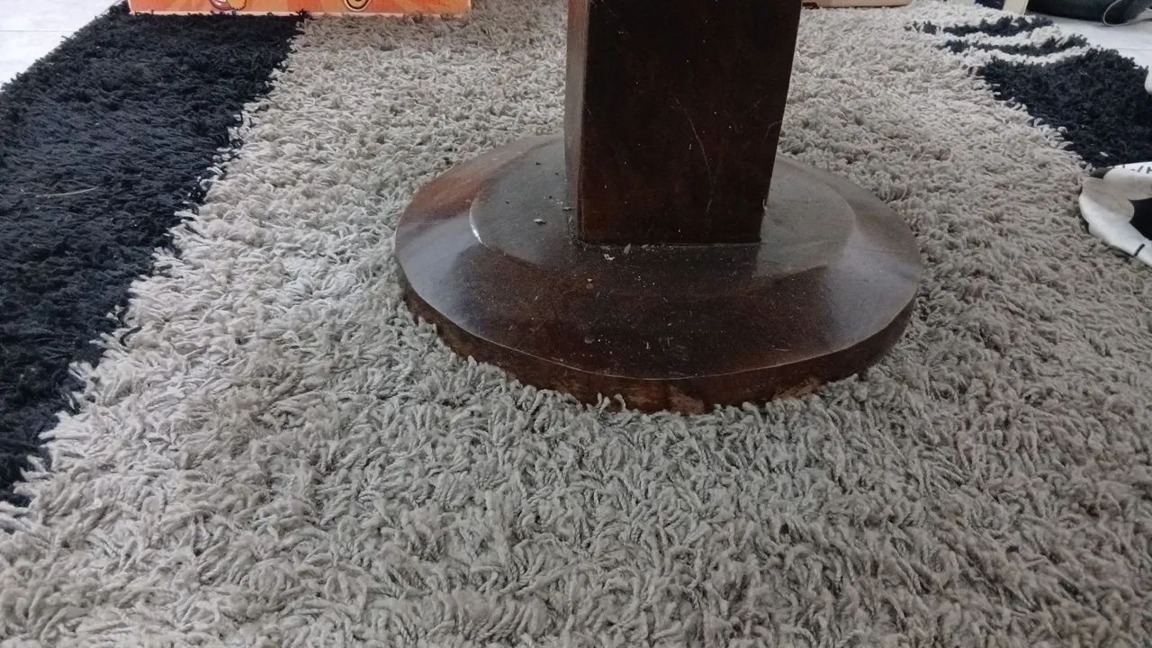 Mesa de centro rústica para sala de estar 0,80cm - Foto 4