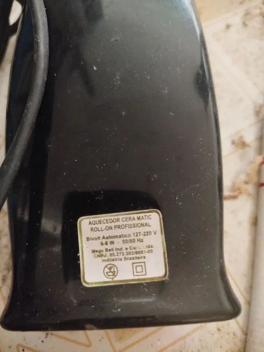 Aquecedor de cera para depilação  - Foto 3