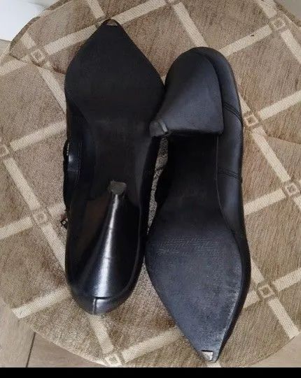 Bota preta couro Arezzo n.38 - Foto 5