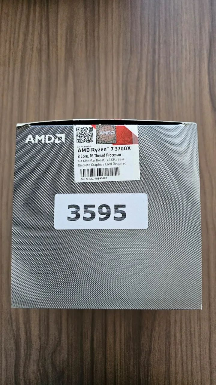 Processador AMD Ryzen 7 3700X + Cooler Wraith Prism RGB - Na Caixa - Foto 5
