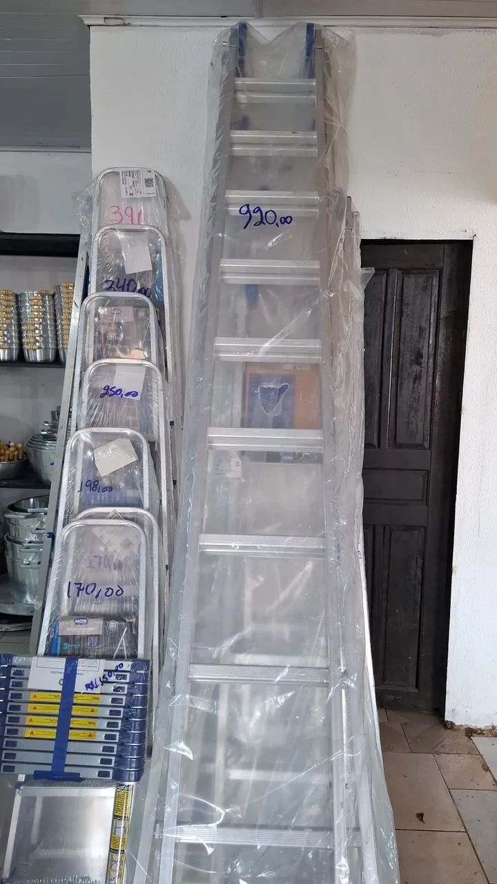Escada de alumínio Mor  - Foto 5