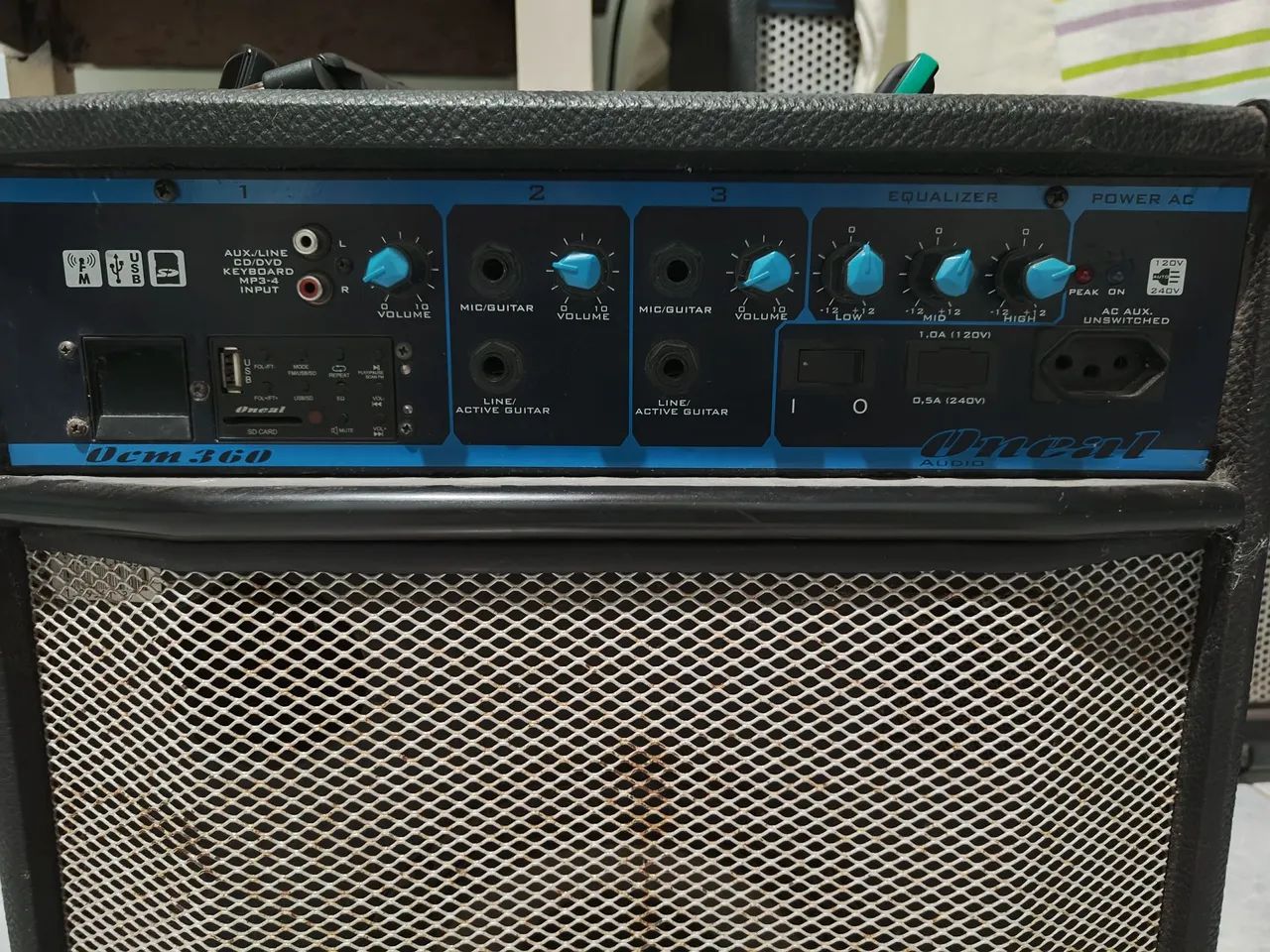 Caixa Som Amplificada oneal 800 reais  - Foto 2